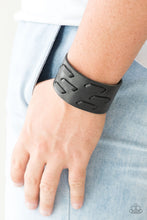 Load image into Gallery viewer, Be Your Own HUNTSMAN - Black Snap Bracelet
