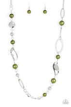 Load image into Gallery viewer, All About Me - Green Earrings/ Necklace Set
