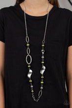 Load image into Gallery viewer, All About Me - Green Earrings/ Necklace Set
