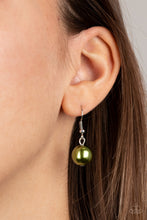 Load image into Gallery viewer, All About Me - Green Earrings/ Necklace Set
