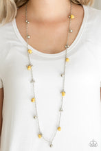 Load image into Gallery viewer, Both Feet On The Ground - Yellow Necklace
