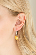 Load image into Gallery viewer, Both Feet On The Ground - Yellow Necklace
