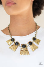 Load image into Gallery viewer, Cougar - Brass Necklace
