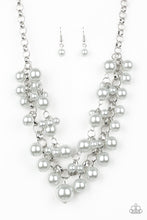 Load image into Gallery viewer, BALLROOM Service - Silver Earrings/ Necklace Set
