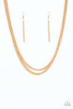 Load image into Gallery viewer, Backstage Bravado - Gold Necklace
