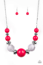 Load image into Gallery viewer, Daytime Drama - Pink necklace
