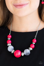 Load image into Gallery viewer, Daytime Drama - Pink necklace
