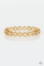 Load image into Gallery viewer, Crystal Candelabras - Gold Stretch Bracelet
