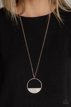 Load image into Gallery viewer, Bet Your Bottom Dollar - Rose Gold Necklace
