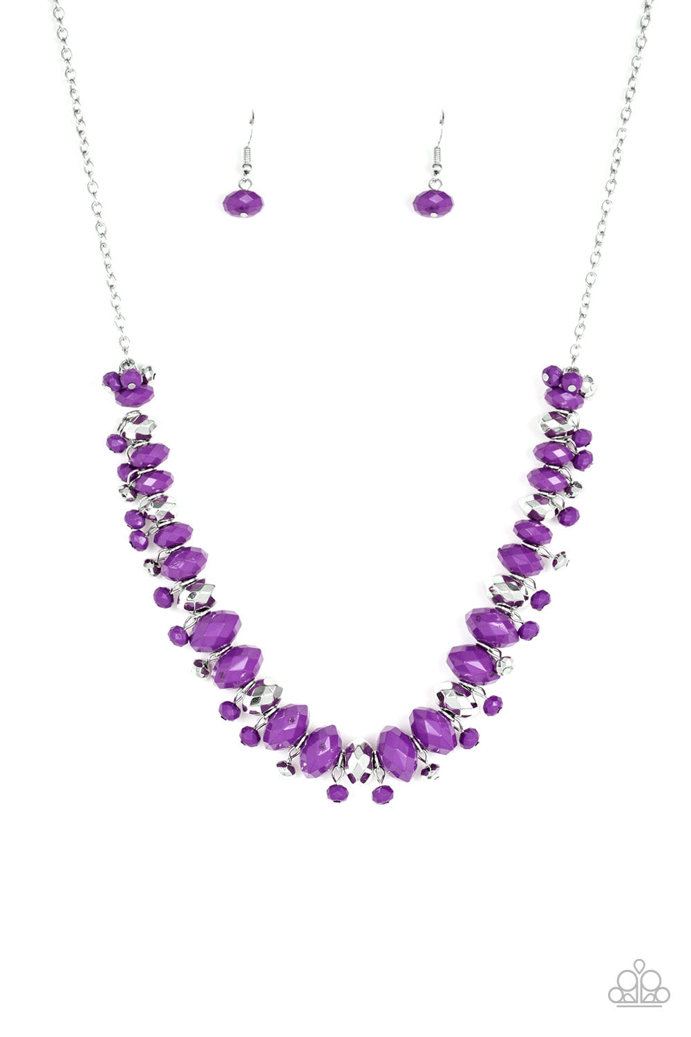 BRAGs To Riches - Purple Necklace