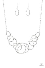 Load image into Gallery viewer, All Around Radiance - Silver Earrings/ Necklace Set

