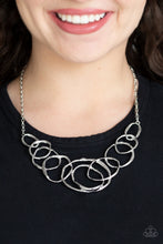 Load image into Gallery viewer, All Around Radiance - Silver Earrings/ Necklace Set
