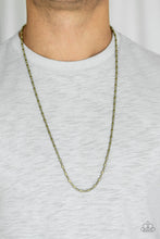 Load image into Gallery viewer, Covert Operation - Brass Urban Necklace
