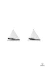 Load image into Gallery viewer, Die TRI-ing - Silver Earrings
