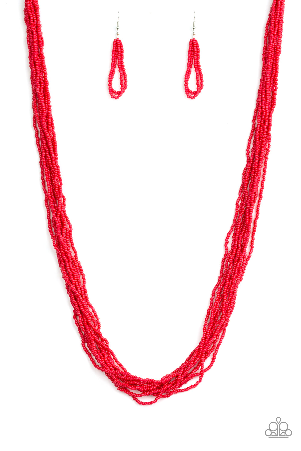 Congo Colada - Red Necklace