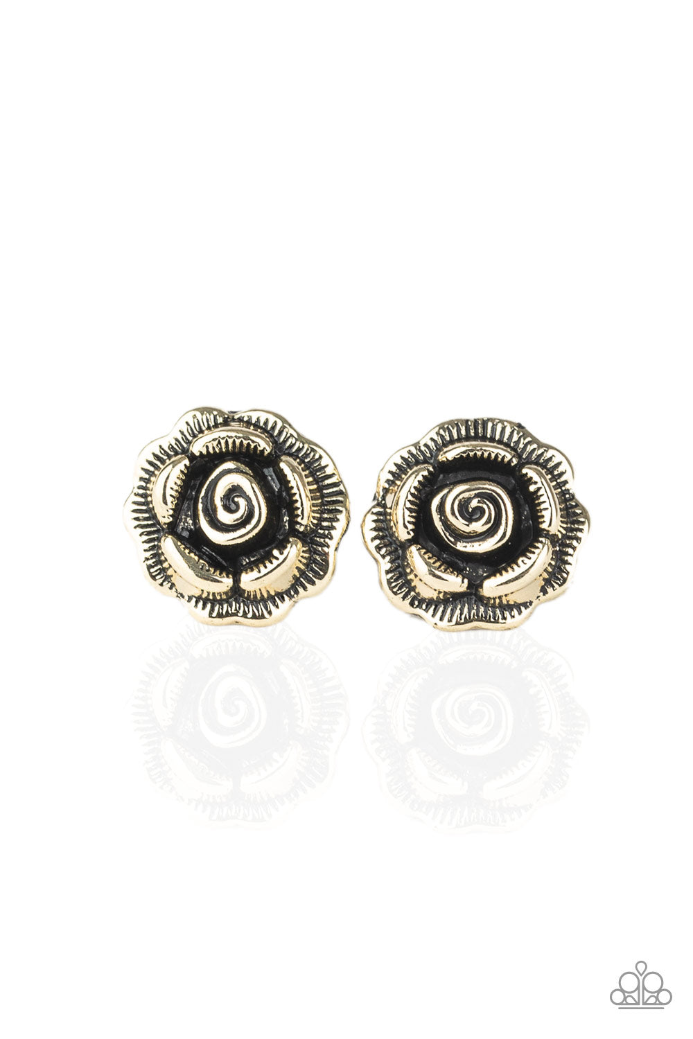 Best ROSEBUDS - Brass Post Earrings