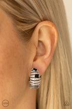 Load image into Gallery viewer, Bank Tank - Black Clip-On Earrings
