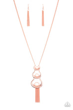 Load image into Gallery viewer, As MOON As I Can - Copper Rose Gold Earrings/ Necklace Set
