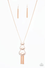 Load image into Gallery viewer, As MOON As I Can - Rose Gold Earrings/ Necklace Set
