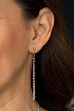 Load image into Gallery viewer, As MOON As I Can - White Earrings/ Necklace Set
