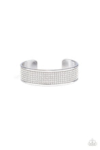 Load image into Gallery viewer, Cant Believe Your ICE - White Cuff Bracelet
