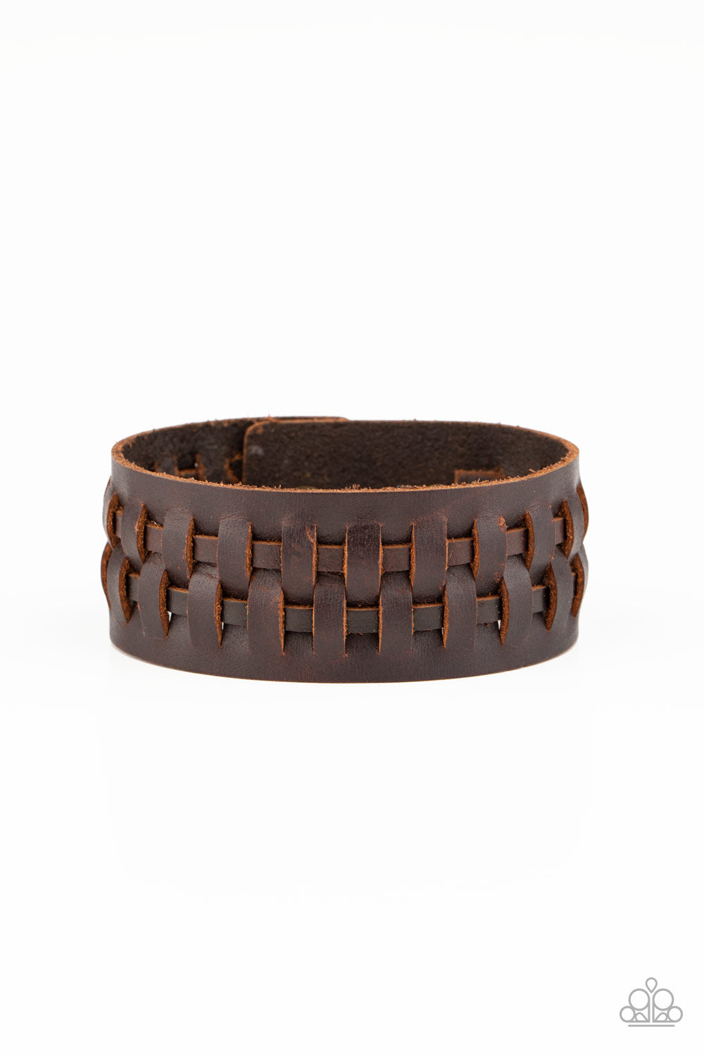 Country Life - Brown Snap Bracelet