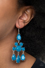 Load image into Gallery viewer, Afterglow Glamour - Blue Earrings
