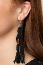 Load image into Gallery viewer, Beach Bash - Black Earrings
