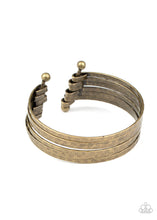 Load image into Gallery viewer, BAUBLE-Headed - Brass Cuff Bracelet
