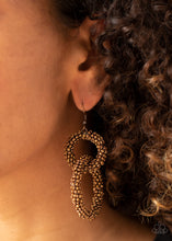 Load image into Gallery viewer, Luck BEAD a Lady - Copper Earrings
