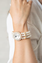 Load image into Gallery viewer, Speechless Sparkle - Gold Bracelet
