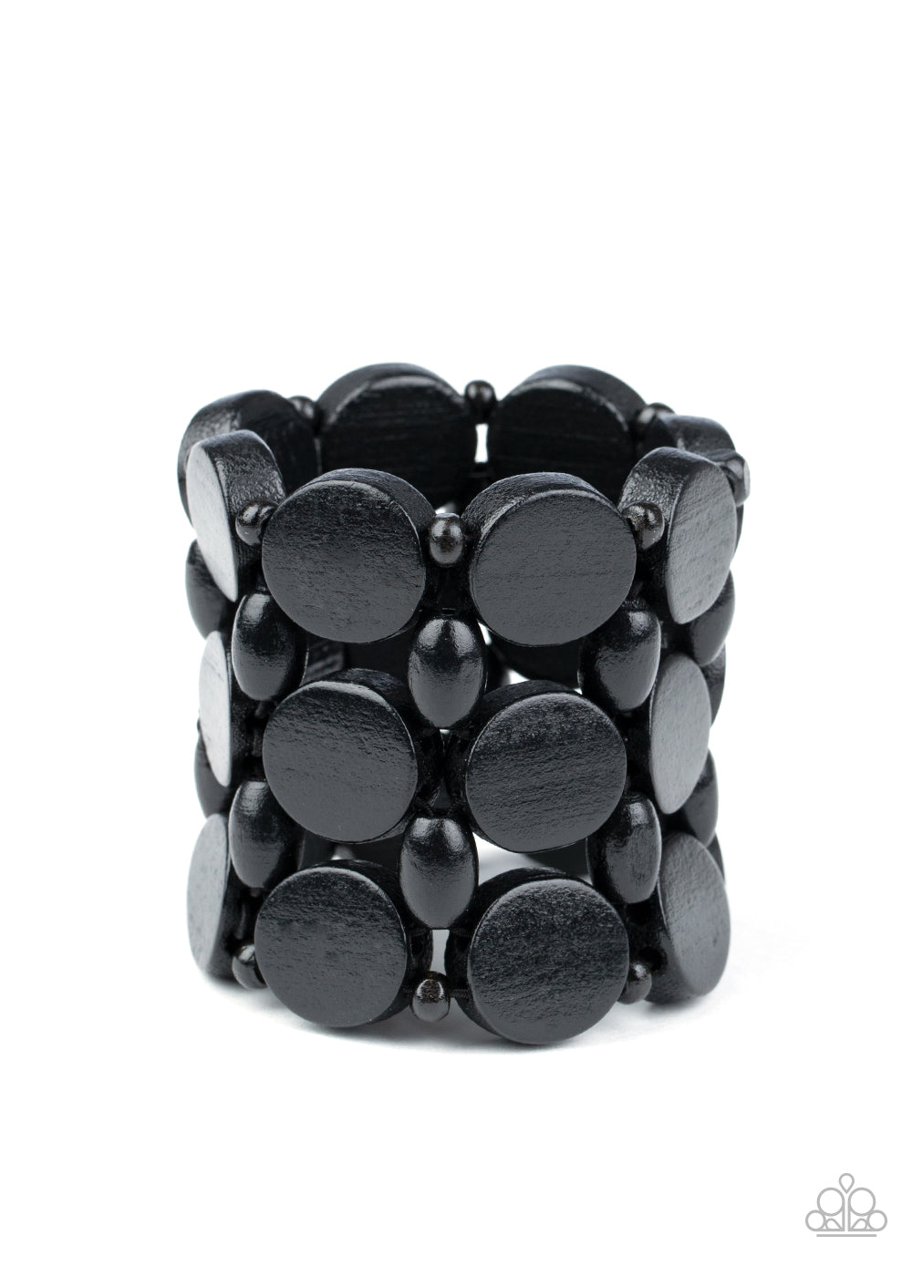 Cruising Coronado - Black Stretch Bracelet