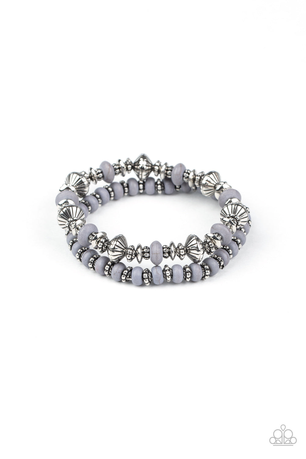 Cactus Quest - Silver Stretch Bracelet