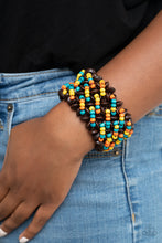 Load image into Gallery viewer, Cozy in Cozumel - Multi Stretch Bracelet
