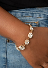 Load image into Gallery viewer, Cant Believe My ICE - Gold Bracelet
