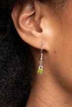 Load image into Gallery viewer, Armed and FABULOUS - Green Earrings/ Necklace Set
