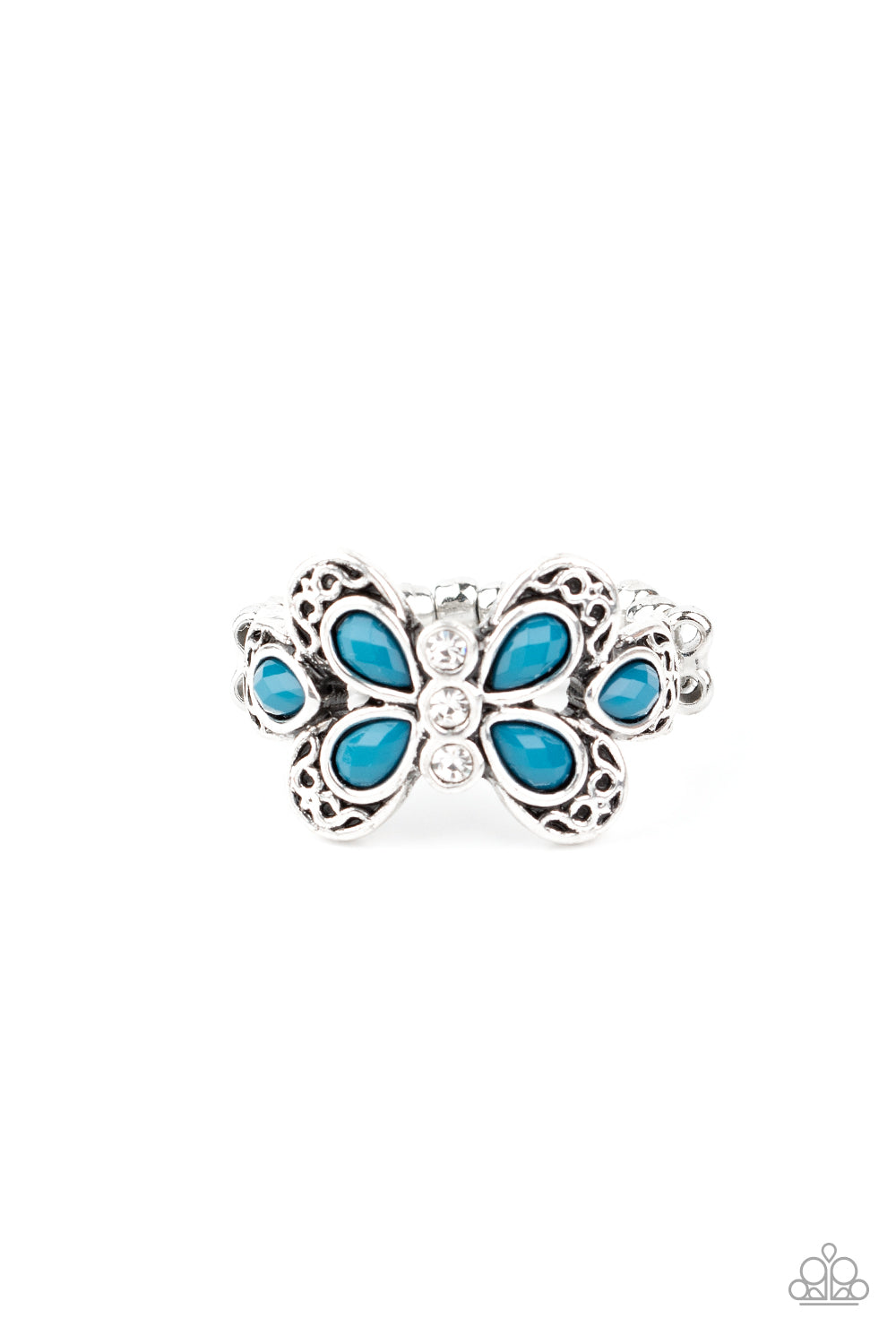 Boho Butterfly - Blue Ring