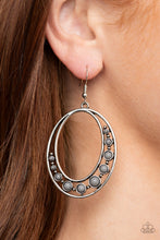 Load image into Gallery viewer, Crescent Cove - Silver Earrings
