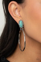 Load image into Gallery viewer, At Long LASSO - Blue Clip-On Earrings
