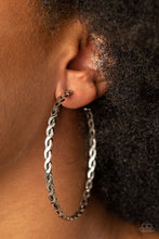 Load image into Gallery viewer, Infinite Twist - Silver Earrings
