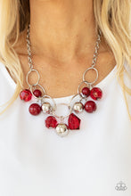 Load image into Gallery viewer, Cosmic Getaway - Red Necklace
