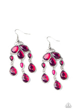 Load image into Gallery viewer, Clear The HEIR - Purple Earrings
