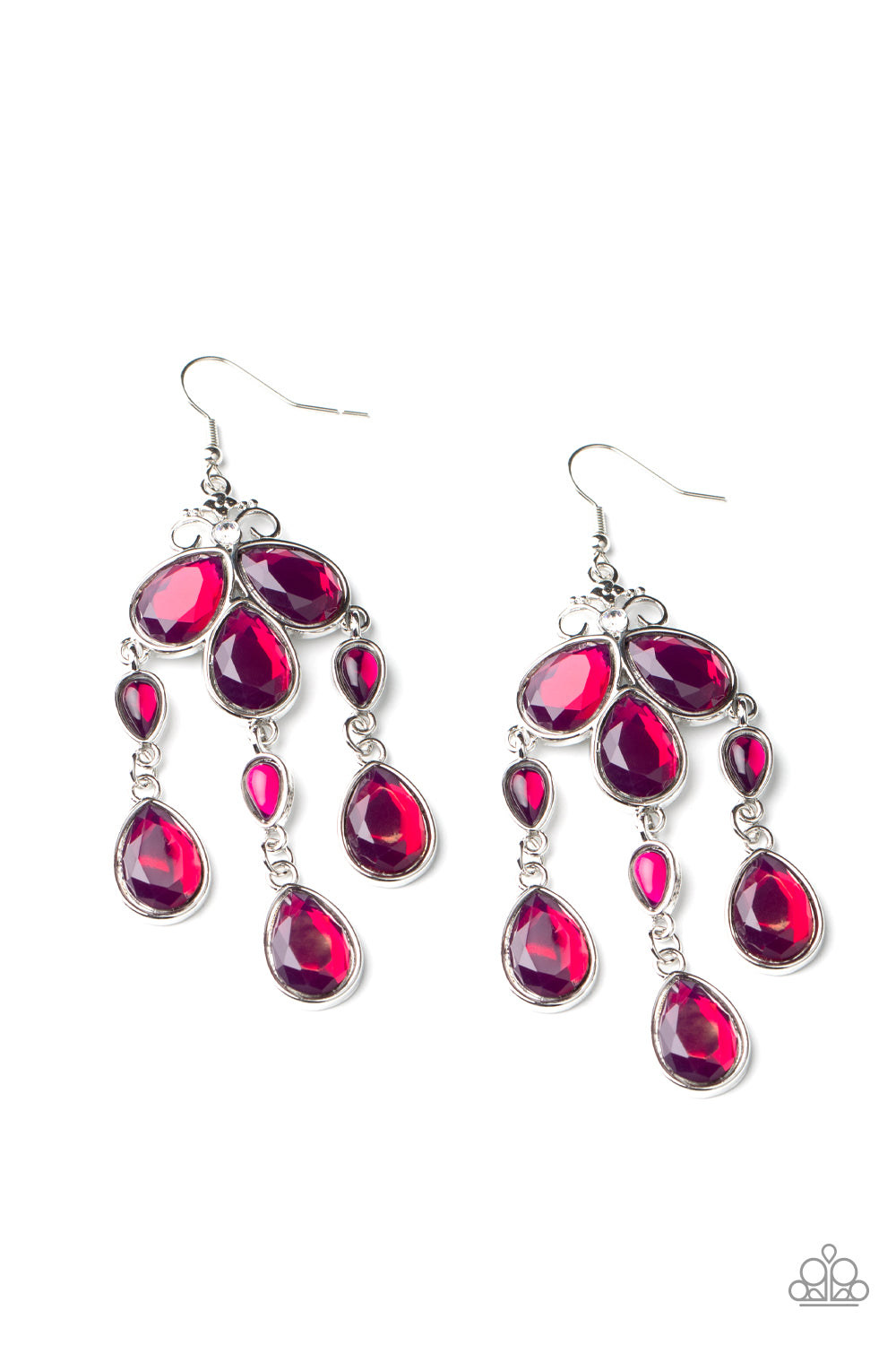 Clear The HEIR - Purple Earrings