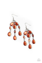 Load image into Gallery viewer, Clear The HEIR - Orange Earrings
