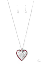 Load image into Gallery viewer, Bless Your Heart - Red Necklace
