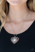 Load image into Gallery viewer, Bless Your Heart - Red Necklace
