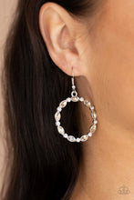 Load image into Gallery viewer, Crystal Circlets - Brown Earrings
