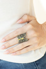 Load image into Gallery viewer, Butterfly Bling - Yellow Ring
