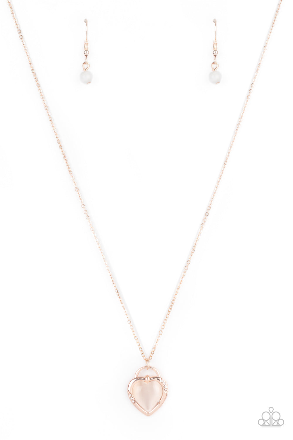 A Dream is a Wish Your Heart Makes - Rose Gold Necklace