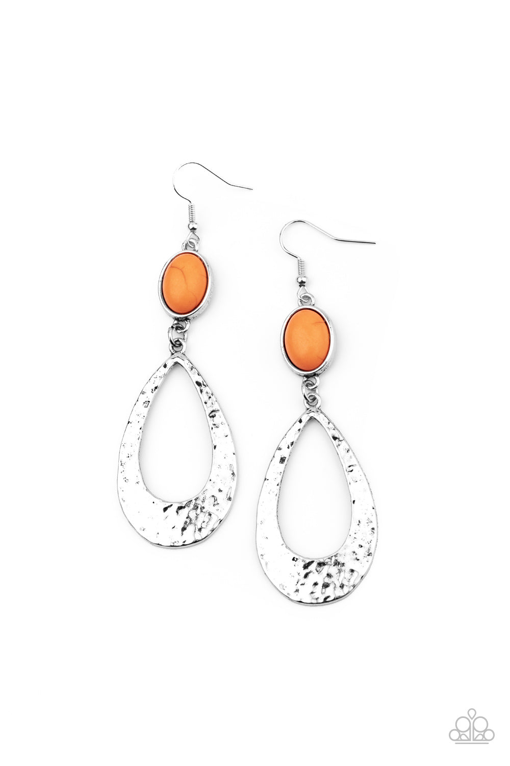 Badlands Baby - Orange Earrings